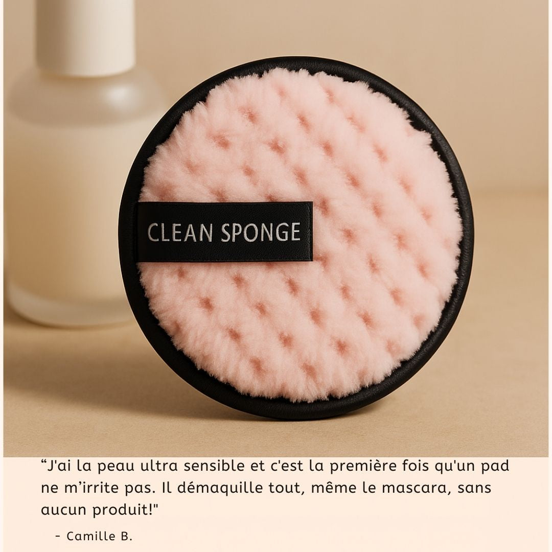 Pads démaquillants réutilisables — douceur garantie