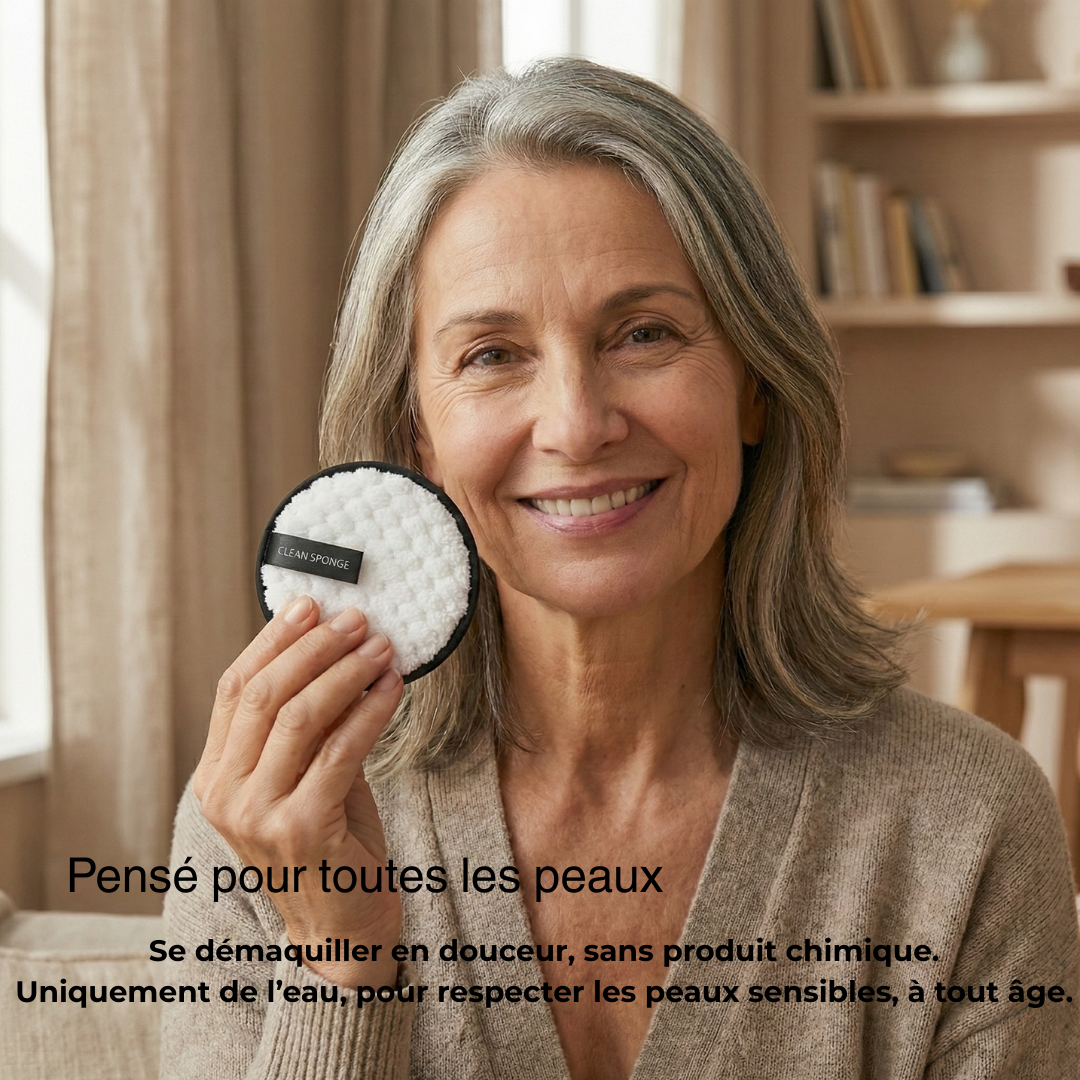 Pads démaquillants réutilisables — douceur garantie