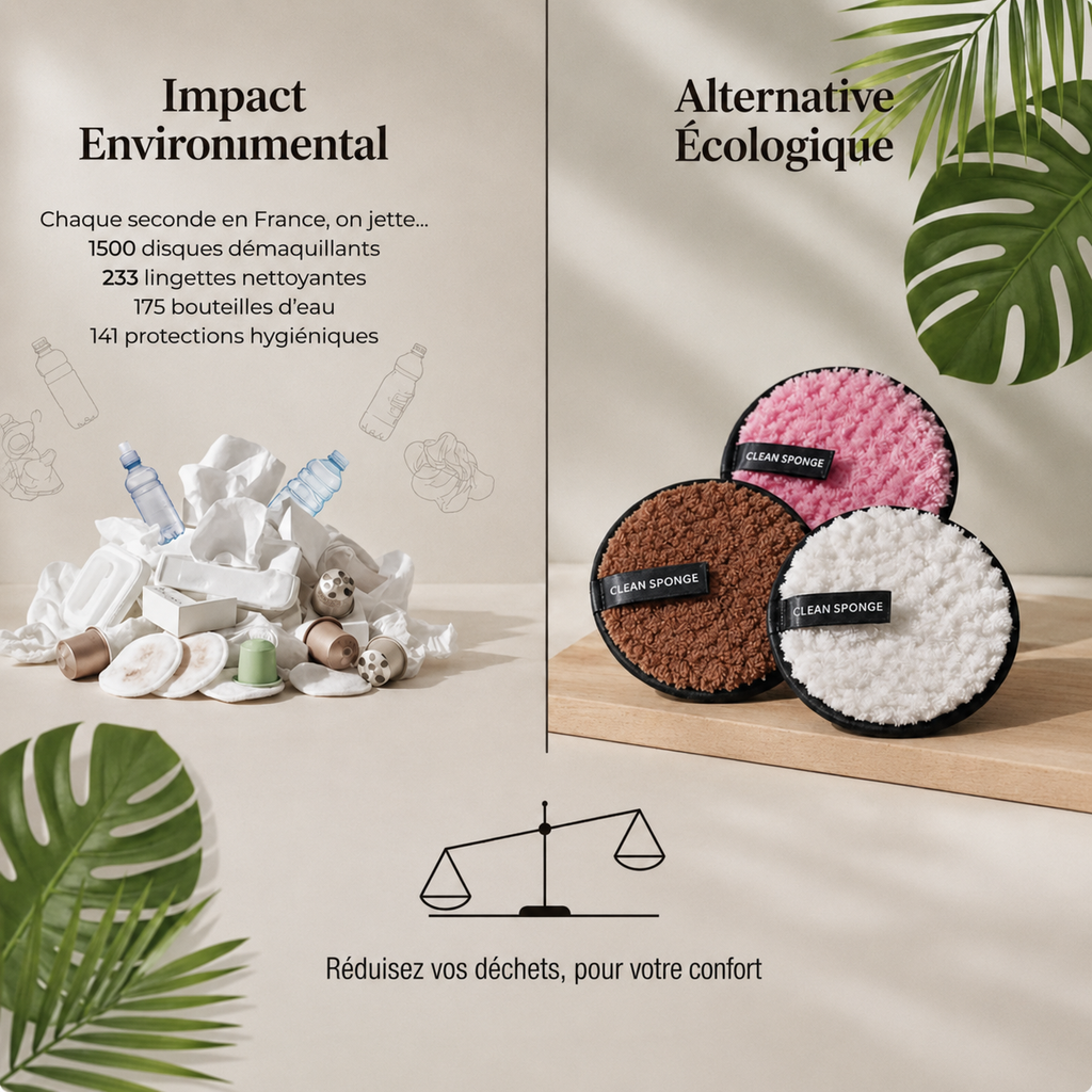 Pads démaquillants réutilisables