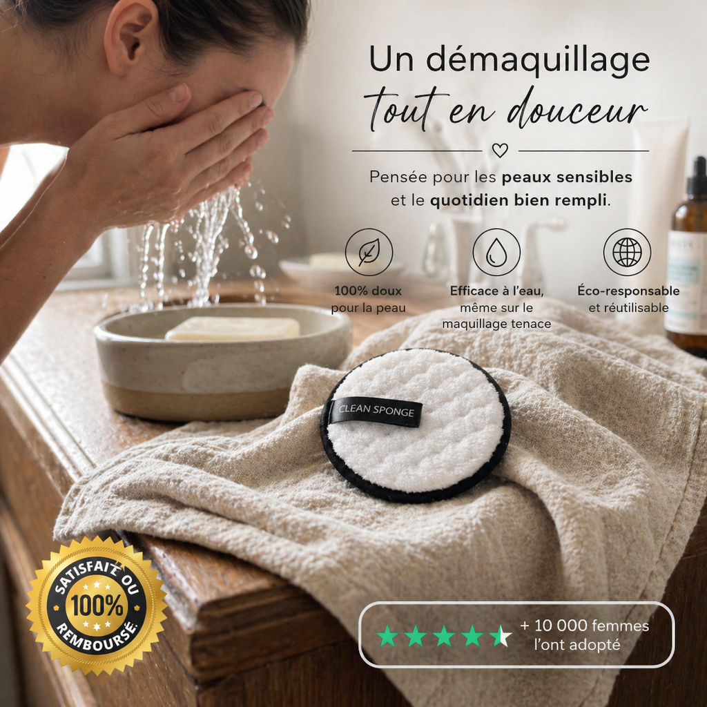 Pads démaquillants réutilisables